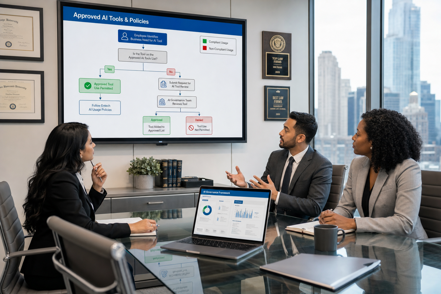 What Is AI Governance for Law Firms