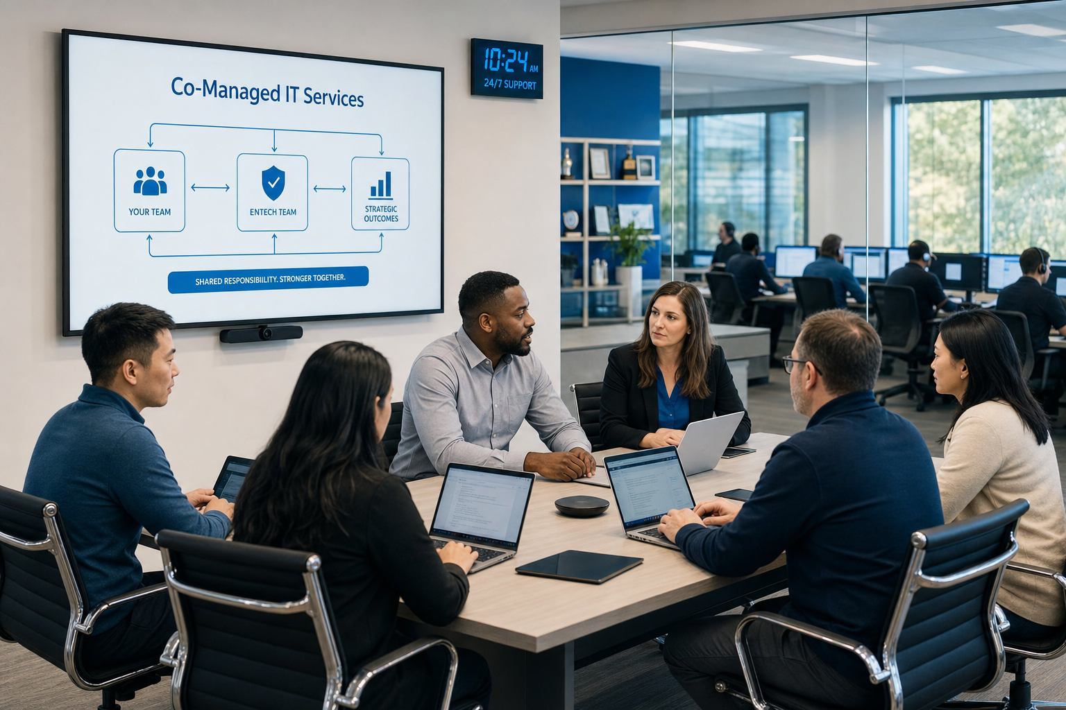 How Co-Managed IT Services Support Lean IT Teams