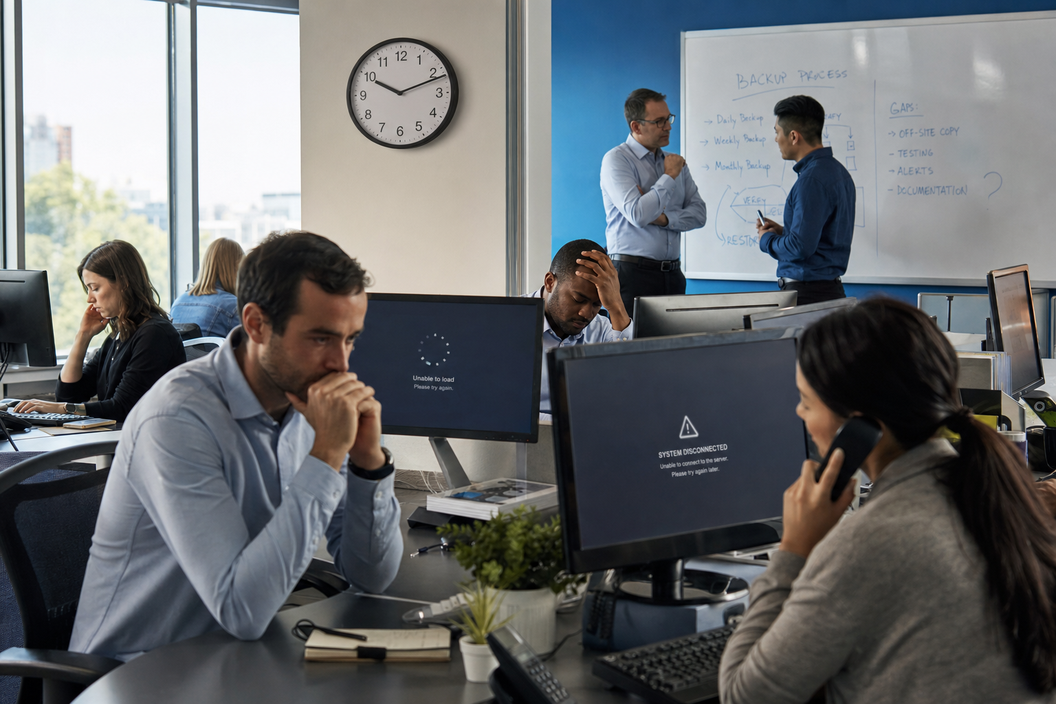How Weak Backup and Recovery Processes Increase Downtime